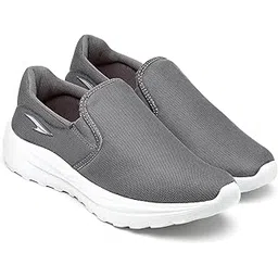 Men SUPERWALK-19 Casual wear Walking and Running Shoes Without Laces, Lightweight and Comfortable Shoes with Upper Fabric for Men & Boys