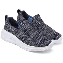 Men SUPERWALK-21 Casual wear Walking and Running Shoes Without Laces for Men & Boys with Upper Fabric – Lightweight & Comfortable