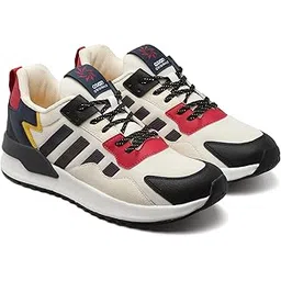 Men TARGET-10 Stylish Casual Mid Top Sneaker and Trendy Shoes with Laces for Men & Boys