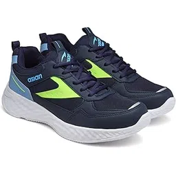 Men TOOFAN-05 Running and Casual wear Shoes with Laces, Lightweight and Comfortable Shoes with Synthetic Upper Fabric and EVA Sole for Men & Boys for Sports and Gym
