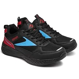 Men TOOFAN-05 Running and Casual wear Shoes with Laces, Lightweight and Comfortable Shoes with Synthetic Upper Fabric and EVA Sole for Men & Boys for Sports and Gym