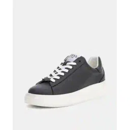 Men Typographic Print Lace-Up Sneakers