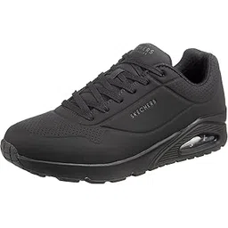 Men Uno Stand On Air Sneakers Black/Black