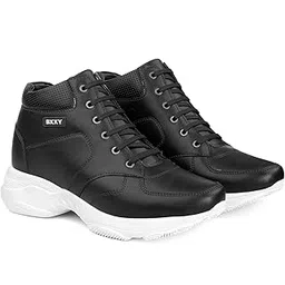 Men's 2" Heel Height Increasing Stylish Formal Chelsea Slipon Boot with Synthetic Material and Pu Sole.