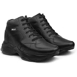 Men's 2" Heel Height Increasing Stylish Formal Chelsea Slipon Boot with Synthetic Material and Pu Sole.