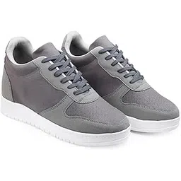 Men's 3 Inch Hidden Height Increasing Casual Sneakers Laceup Outdoor Shoes.