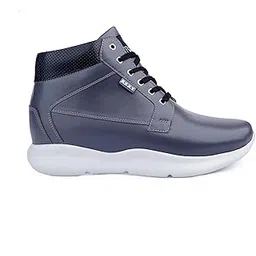 Men's 3 Inch Hidden Height Increasing/Elevator Casual Lace-up Outdoor Sneaker Boot/Shoes