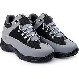 Men's 3.5 Inch Hidden Height Increasing Casual Sport Running Laceup Outdoor Shoes.