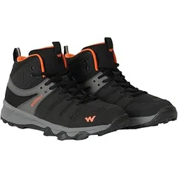 mens 52064clivton 2 Bootblack_orng Hiking Shoe