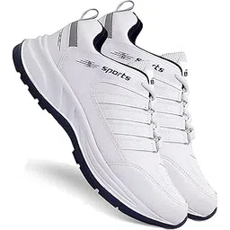 Men's 850 White Synthetic Leather with EVA Sole Sports Shoes -7