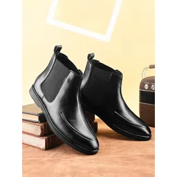 Men's 9905 Black Chelsea Boots Boots For Men