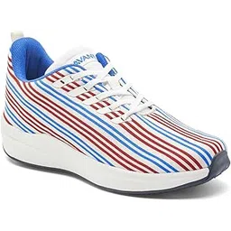 Men's Bi-Strip Running & Training Shoes - Superior Cushioning, Enhanced Grip TPR Outsole, Superior Traction, Anti Skid, Lightweight, Shock Absorption Tech, Sports Footwear