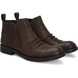 men’s Black Biker boots 90430