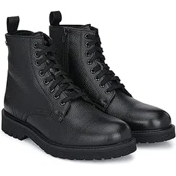 Men's Black Derby Boots