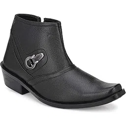 Men's BLack Formal Boots/Office Wear/Party Shoes