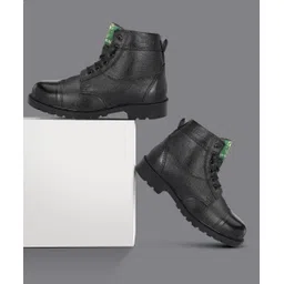 Men's Black NCC/Military/Army Genuine Leather Boots Boots For Men Boots For Men