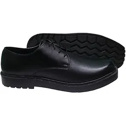 Men's Black Synthetic Leather Lightweight Comfortable Trendy Outdoor Casual Shoes Slip On Chelsea Boots