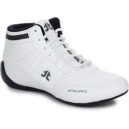 Men's Boot Camp White/Navy Casual Shoes - 7 UK