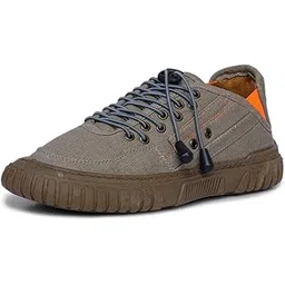 Mens Brute Memory Foam Comfort Casual Canvas Sneaker Shoes|Laceup|Slip Resistant|Lightweight|Dailyuse|ExtraSoft