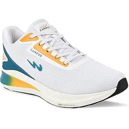 Men's Camp KRIPTO WHT/MSTD Running Shoes 10-UK/India
