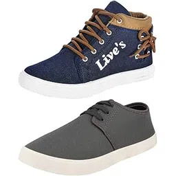 Men's Casual Shoe (Set of 2 Pairs)