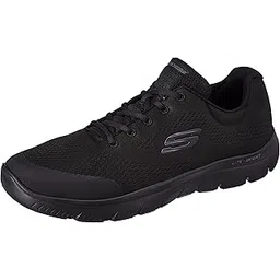 Men's Casual Shoes-SUMMITS-894399ID-BBK-11 Black