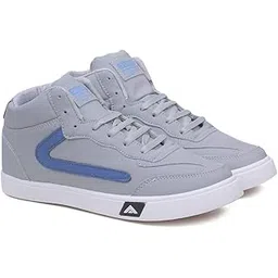 Men's Casual Sneaker Hi-Neck Shoes with Lightweight Comfortable Mid Top Sneaker Shoes for Men's & Boy's Skypee-33