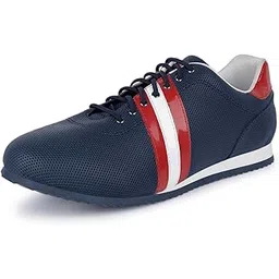 Men’s Casual Sneaker | Elastic auto Adjustable Laces Sneakers for Men | Sneakers Shoes | Comfortable and Lightweight | LSPSNK_TP