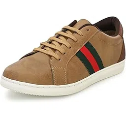 Men's Casual Sneaker Shoes | Lightweight Sneakers | Trendy Lace-up Design | Soft Cushioned Insole | Stylish & Comfortable (6305)