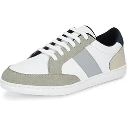 Men's Casual Sneaker Shoes | Lightweight Sneakers | Trendy Lace-up Design | Soft Cushioned Insole | Stylish & Comfortable (6575)
