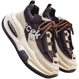 Men's Casual Sneaker Shoes Synthetic Soft Cushioned Insole Extra Grip Anti Skid Comfortable Lightweight Durable for Gym, Workout, Walking & Everyday