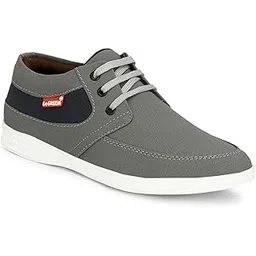 Men's Casual Sneakers | Lightweight Shoes with Lace-Up Closure | Soft Cushioned Sole