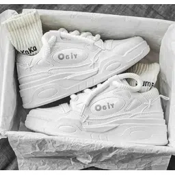 Men’s Casual Stylish & Comfortable Daily Wear Footwear white sneaker shoe Sneakers For Men