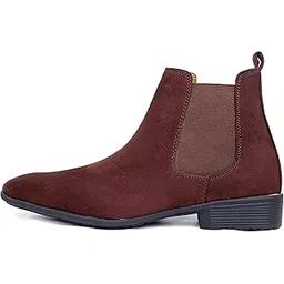 Men's Casual Suede Material slip-on Ankle Boots