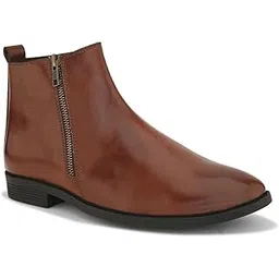 Men's Chain/Zipper Boots