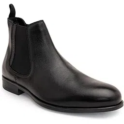 Men's Chelsea Boots – Genuine Leather – Classic Formal Ankle Boots for Office & Occasion