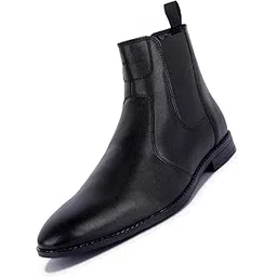 Men's Chelsea Boots | Handcrafted | High Ankle Boot| Comfortable Formal Office & Casual Wear Shoes | Dual Tone Patina Finish -RGCLJB