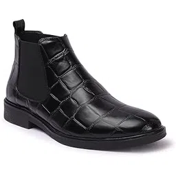 Men's Chelsea Slip-On Round Toe Comfortable Boot