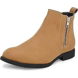 Men's Chelsea Zipper Boots | Soft Cushioned Insole, Slip-Resistance, Dynamic Feet Support, Arch Support & Shock Absorption