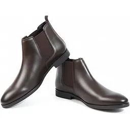 MENS CHESLA BOOTS (BROWN, 6, UK Footwear Size System, Adult, Men, Numeric, Medium, 0)