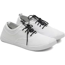 Men's Classic-04 Casual Sneaker,Walking Shoes with Lightweight Extra Soft Lace-Up Canvas Shoes for Men's & Boy's…