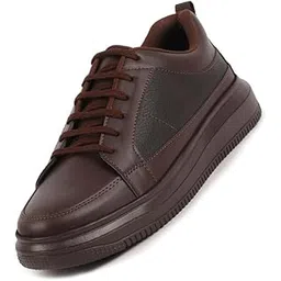 Men's Classic Chunky Lace Up Sneaker Ankle Shoes|Walking|Low Top|Casual Shoe