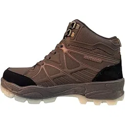 Men's Coasters Mid Ankle Climbing Trekking Shoes – Anti-Skid Outdoor Boots for Hiking and Adventure