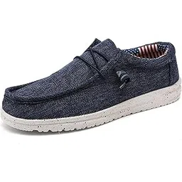 Mens Comfort & Style with Soft Cushioned Insole | Lightweight Comfort Classic Canvas Sneakers for Everyday Wear |Trendy Lace-Up Design for Casual Outfits (2631)
