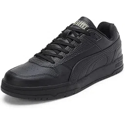 Mens Court Shatter Low Black Sneaker - 6 UK (39984402)