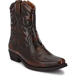 Men's Cowboy High Ankle Boots