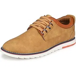 Mens Dress Smart Casual Shoes Oxfords Walking, Office Comfortable and Classy Sneakers with Extra Comfort (3323)