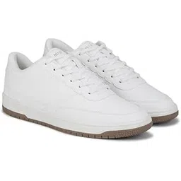 Mens Embossed Counter Lace-up Sneakers Sneaker