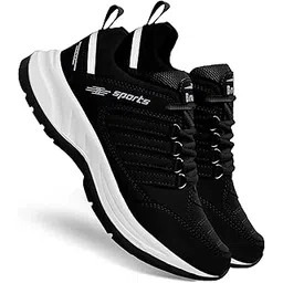 Men's EVA Lite Sport Shoes Running Shoes for Men- Black