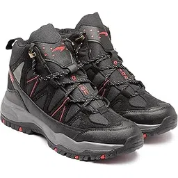 Men's Everest-21 Sports Trekking & Hiking,Walking Hi-Neck Shoes with Rubber Outsole & Memory Foam Insole Lace-Up Shoes for Men's & Boy's